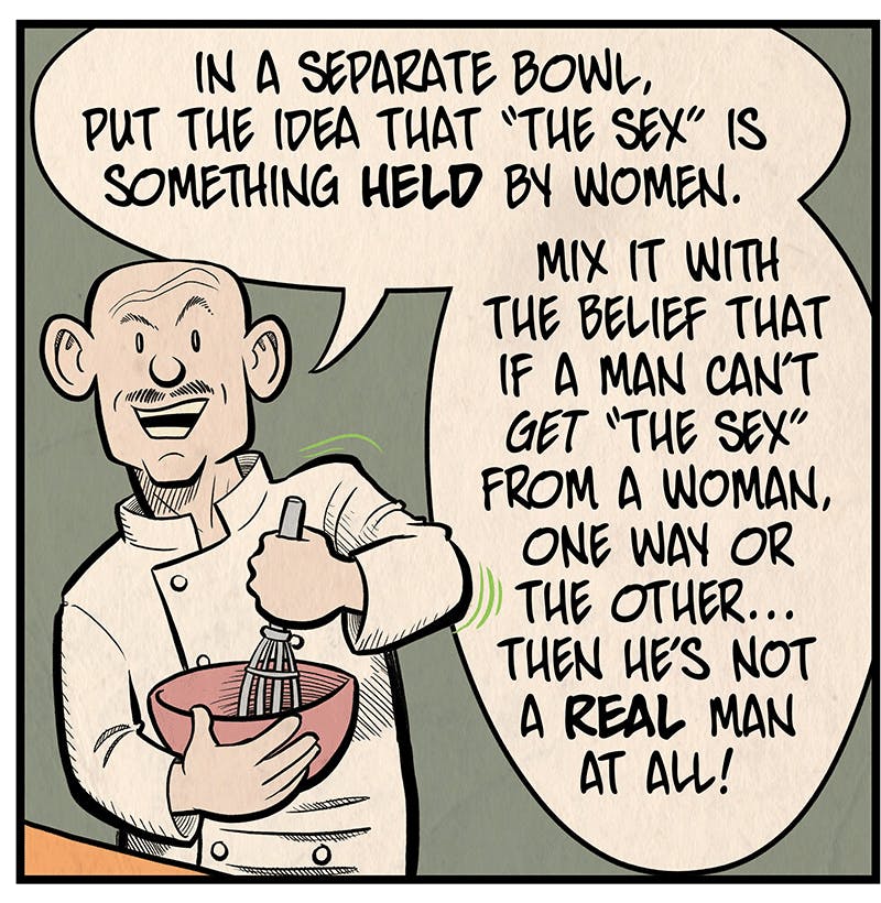 Toxic Masculinity Stew - by Barry Deutsch