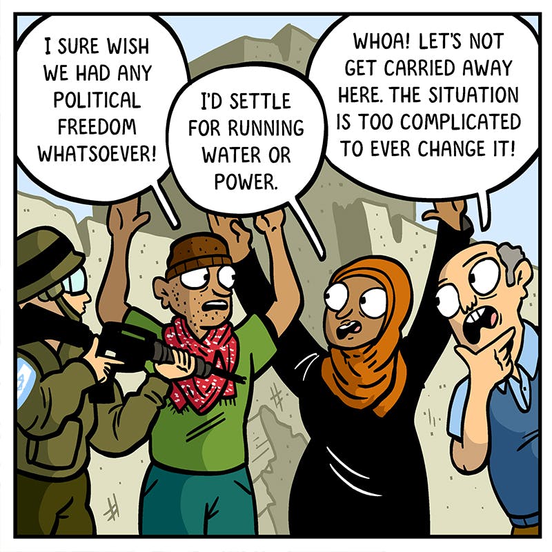 palestine comic book