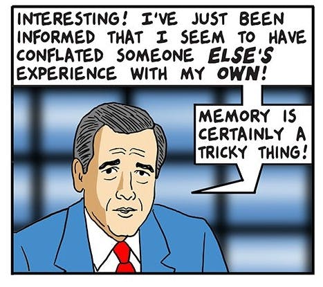 Unreliable Narrator - by Tom Tomorrow