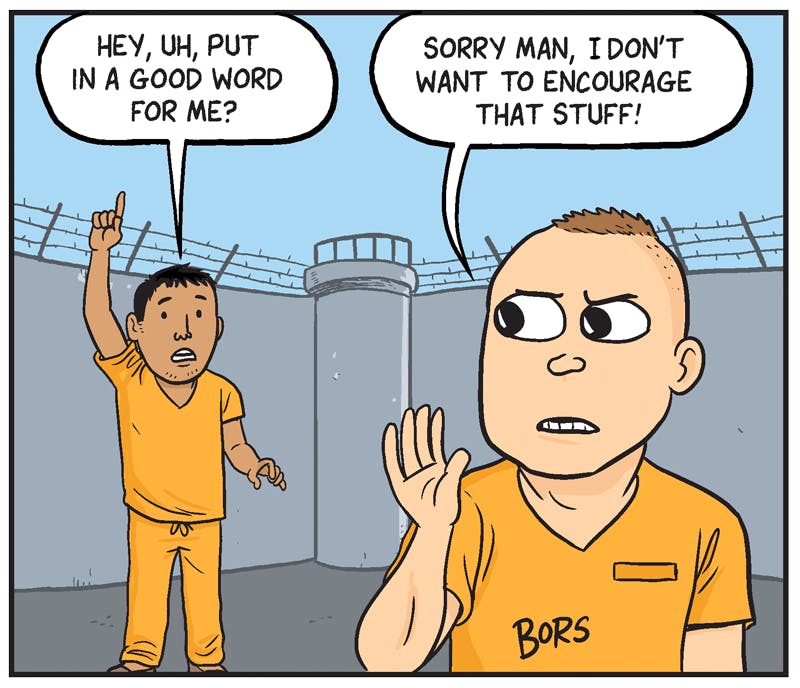 Begging Your Pardon - by Matt Bors