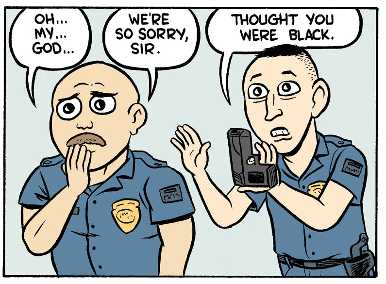 Mister Gotcha - by Matt Bors