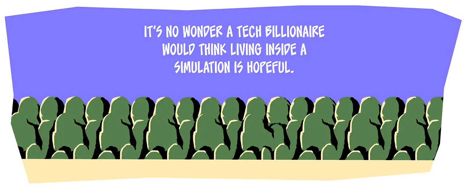 Are We Living In A Computer Simulation By Maki Naro And Matthew Francis Are we living in a computer simulation by maki naro and matthew francis