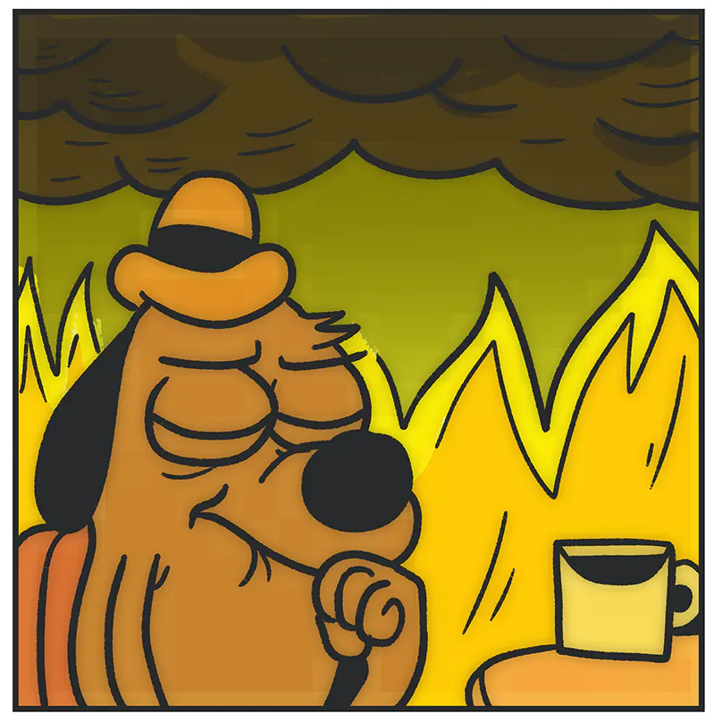 This is Not Fine - by KC Green