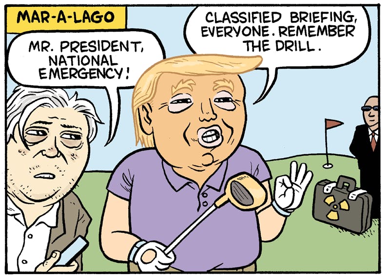 Bizarre-a-Lago - by Matt Bors