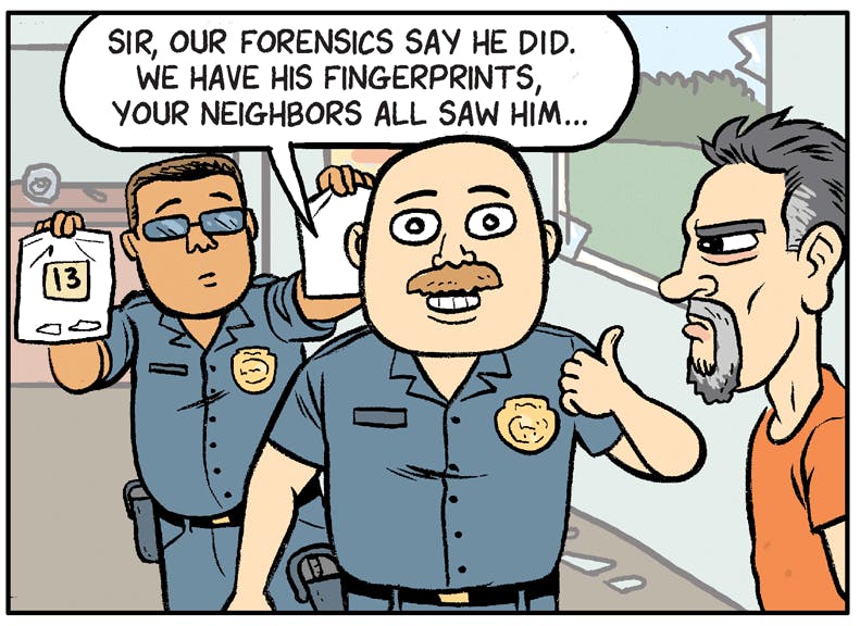 Detective Donald Solves A Mystery - By Matt Bors