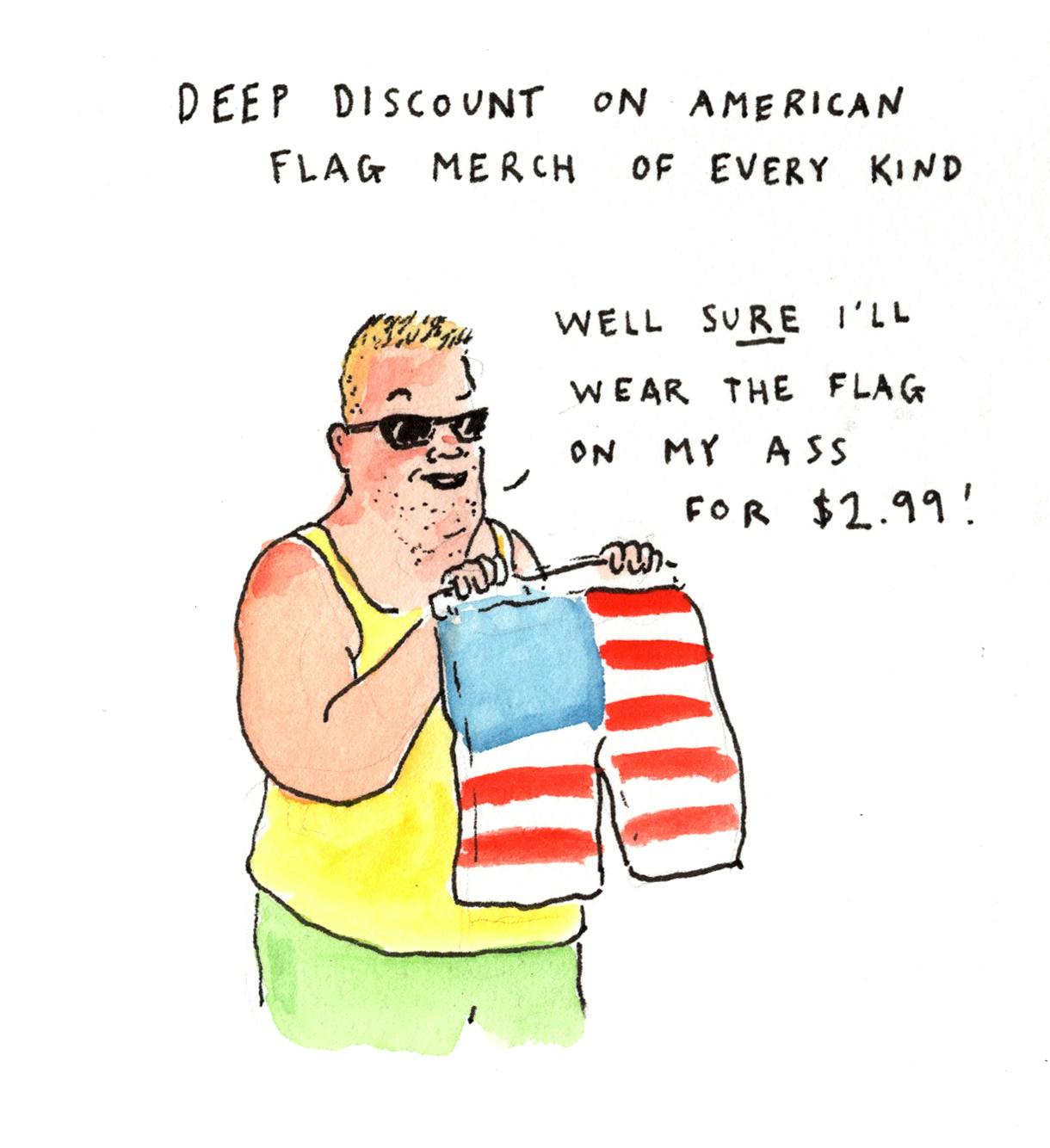 Happy Fifth of July! by Emily Flake