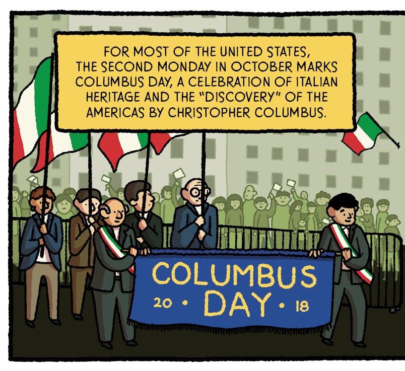 Why Are We Still Celebrating Columbus Day? - by Allyson Shwed