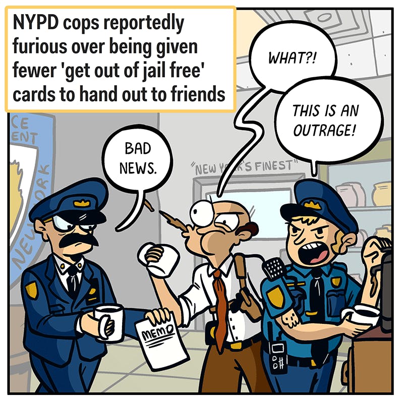 The Nypd Is Slightly Less Corrupt Now - By Matt Lubchansky